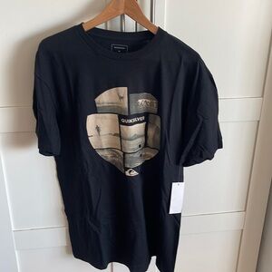 Quicksilver Black NEW t shirt size large